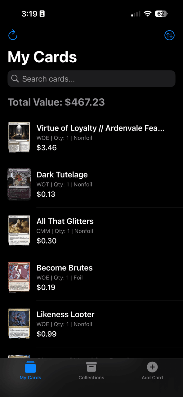 Binder app screenshot 2